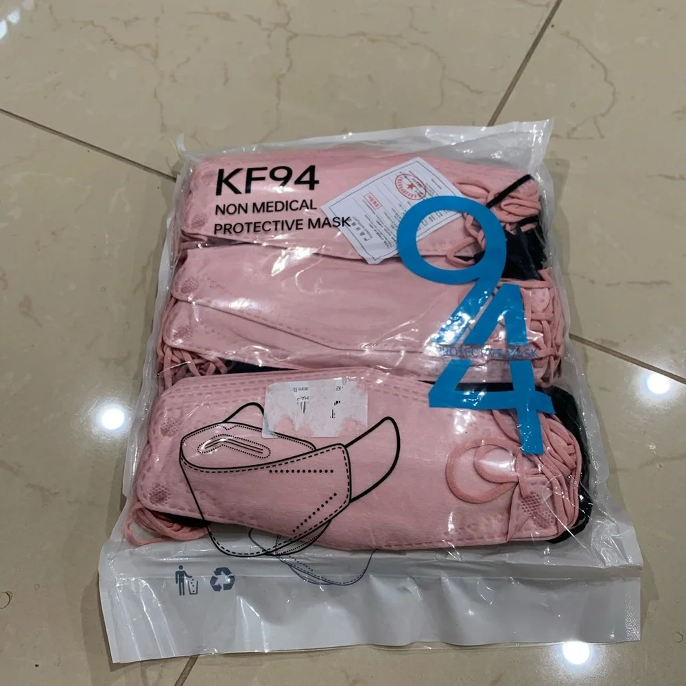 UNSEX 60PCS KF94 Mask, 3D Fish Type Masks for Adult, Protective Face Shield Ma…